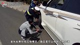 高速上爆胎，在应急车道换胎被扣6分？车主不服：爆胎不算应急？