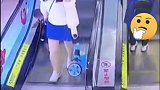 4月19日重庆，多亏鞋子买大了，不然脚趾头…不敢设想 电梯 萌娃