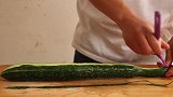 黄瓜简单又好吃的做法，不需要很多料汁，更加清脆爽口新鲜