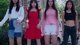 青春美少女来袭，舞蹈跳得不错！