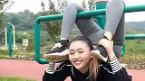 小姐姐这是什么神仙动作这才艺表演真绝了