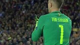 足球-1617赛季-特尔斯特根门将25岁 联赛36场122次扑救-专题