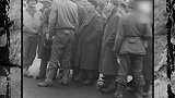二战德军与美军珍贵录像，相互交换俘虏，表面和谐