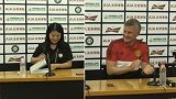 中国女翻译发布会实力镇场 索帅看着她目不转睛+带头为她鼓掌