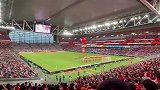 传统文化！阿森纳vs热刺赛前进行舞龙舞狮表演