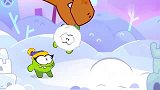 奥姆的故事：黑炭球控制恐龙，踩坏了冰雪城堡，奥姆很生气