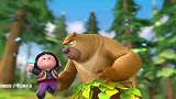 熊出没之夺宝熊兵：熊二喜欢嘟嘟，一直粘着嘟嘟，熊大吃醋了！