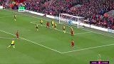 第65分钟利物浦球员沙奇里射门 - 打偏