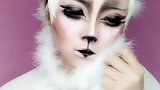 大妈化妆秒变“千年狐狸”，跟真的一样，被小姐姐惊艳到了