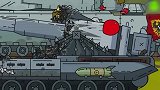 坦克世界动画：KV44的生死大敌-皇冠巨鼠，这是在拼命了！