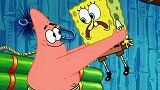 海绵宝宝：海绵和派大星一起看电影，真是太幸福了，又是美好一天