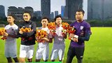 暖心！泰国球员与中国小球迷“亲密互动” 双方互赠礼物