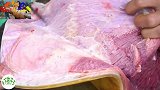 表妹今天来家里玩，带她去烤肉吃，外酥里嫩，表妹很满意！