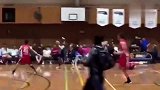 模仿帝实战模仿韦德，庆祝动作也得做到同步