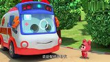 百变校巴：歌德真是过功能小车，还能变成医疗车，帮小鹿看病