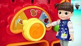 趣味早教：小豆子的饮料贩卖机儿童玩具