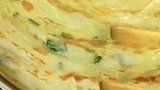 刚刚做好的葱油饼，看着就特别的美味又诱人