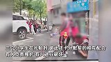 问界M9被熊孩子故意扎胎，哨兵模式拍下全过程：其父母不愿意赔偿