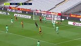 第46分钟朗斯球员索托卡射门-绝佳机会打偏