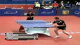 美国乒乓男单冠军挑战张怡宁，被打的直吐舌头，这就是大魔王