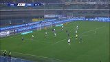 第21分钟维罗纳球员法劳尼进球 维罗纳1-1罗马