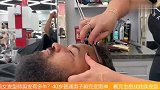 美女发型师剪发有多牛？40岁男子剪完变男神，也想找她换发型