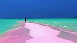 “世界的温柔，是及时的善意和干净的你”粉色沙滩
