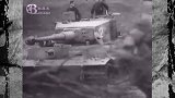 二战珍贵录像，德国虎式坦克作战历史影响，真是威风八面呀