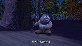 熊出没：两只小熊，机智上树躲藏，最终成功躲过了大灰狼的追捕
