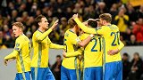 瑞典世预赛全进球：福斯贝里逆天弧线 托伊沃宁半场吊射绝杀法国