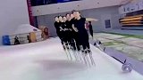 溜冰的这波操作一般人模仿不来