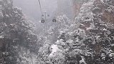 张家界雪景美丽冻人