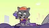 喜羊羊：灰太狼改良了像素手枪，子弹击中路灯，路灯变成了碎片