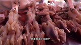 新疆巴扎牛蹄元公斤，一整只切了一大盘，满满都是胶原蛋白