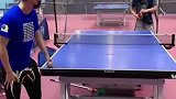 国人打乒乓球不讲武德，这样套路外国友人，良心过得去吗