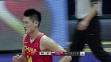 中国男篮-18年-刘宇轩篮下得球轻松拿下中国队第一百分-花絮