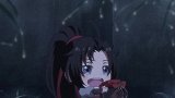 魔道祖师Q：魏无羡偷喝酒的样子太可爱，好像在喝大杯奶茶！