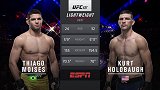 UFC237副赛：提亚哥-莫伊塞斯VS库尔特-赫洛伯