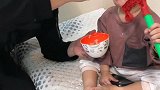 让你爸喂点饭都快看见你爸的胃了