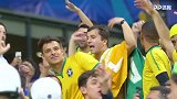 南美超级德比火爆现场 巴西阿根廷球迷疯狂互相嘲讽