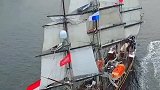 这么多船选一个开走