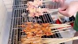 想吃烧烤不用去夜市了，自己在家也能做，大中午撸串真是过瘾啊