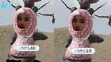 郭德纲6岁小儿子玩自拍，小脸圆润门牙缝隙大，五官太像老妈王惠