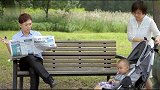 大鹏在公园逗小孩玩，却被小孩给骂了