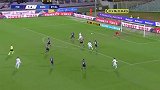 第90分钟罗马球员哲科射门-绝佳机会打偏