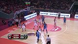 CBA-1415赛季-常规赛-第10轮-哈达迪接到邓特蒙的击地球单手暴扣（山东vs青岛）-花絮