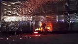 一场特殊的烟花，打铁花绚烂至极