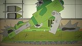 美国队长坦克-大战开始-坦克动画