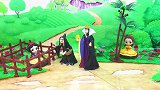 皇后用魔法把白雪关了起来，贝儿偷听被发现了，这可怎么办？