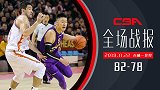 【全场战报】吉林82-78北控 孙悦12分难阻连败